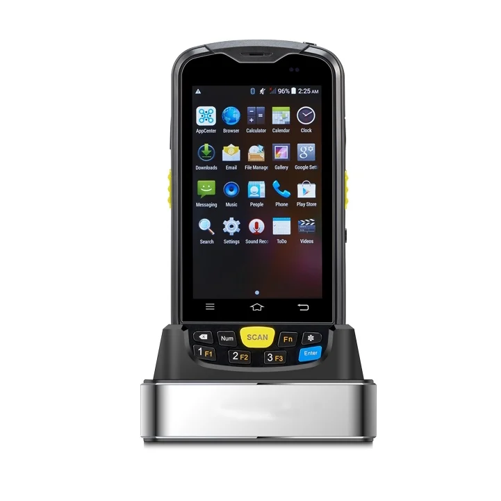 

4-дюймовый Android 6,0 тандовый 2D сканер штрих-кода PDA, сенсорный экран 4G GPRS смарт-КПК с QR-кодом сканер