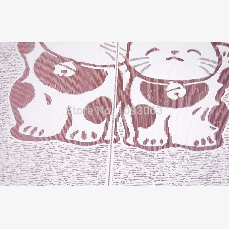 Японская дверная занавеска Манеки Неко вязаная фэн-шуй китайская счастливая