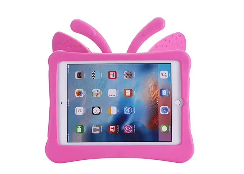 EVA ударопрочный чехол для планшета с мультяшной подставкой и бабочкой iPad 9 7 2017/2018