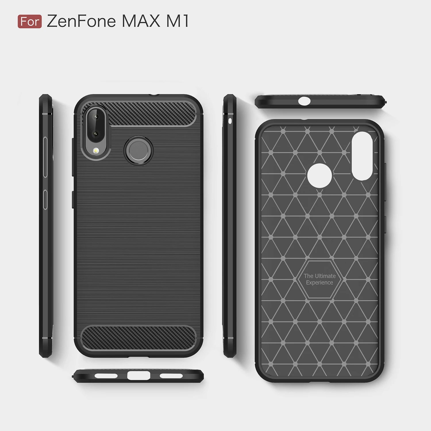 Чехол для Asus Zenfone Max M1 ZB555KL чехлы из мягкого ТПУ прочный защитный чехол силиконовый