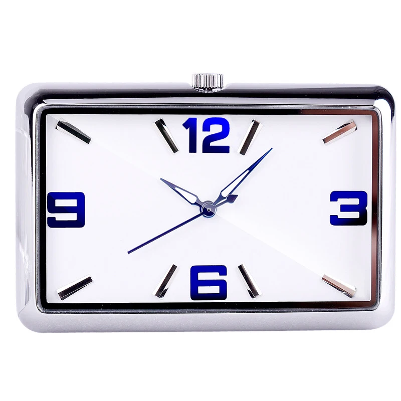 Car Quartz Watch Automobiles Interior Stick-On Auto Clock High Grade Vehicle Dashboard Time Display Accessories | Автомобили и