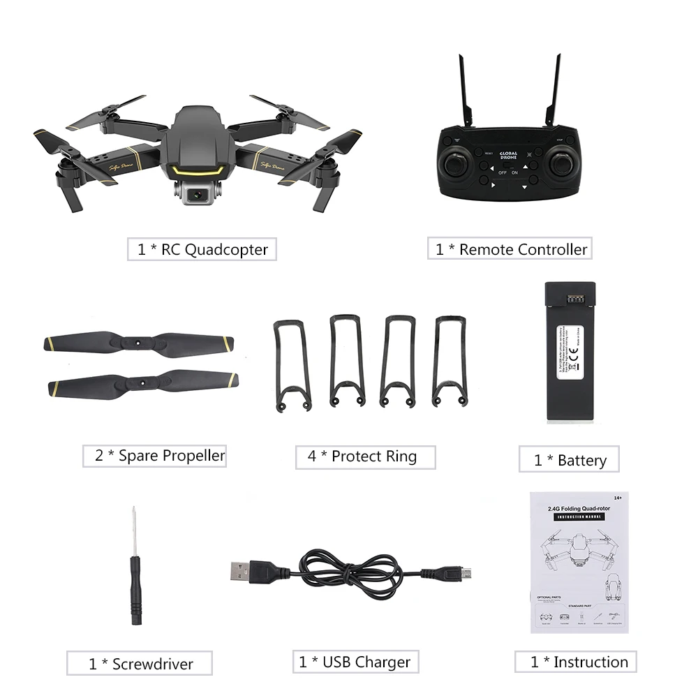 Мини-Дрон игрушки GW89 Радиоуправляемый Дрон с камерой 1080P Wifi FPV Gesture Фото Видео удержание высоты складной Радиоуправляемый квадрокоптер Дрон для детей