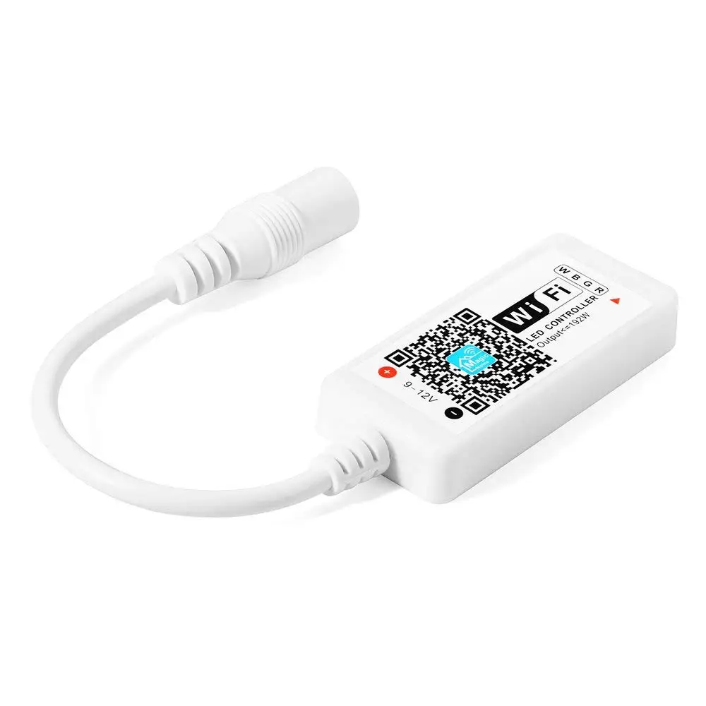 Миниатюрный контроллер для светодиодной ленты с Wi-Fi RGBW iPhone iPad Android смартфона