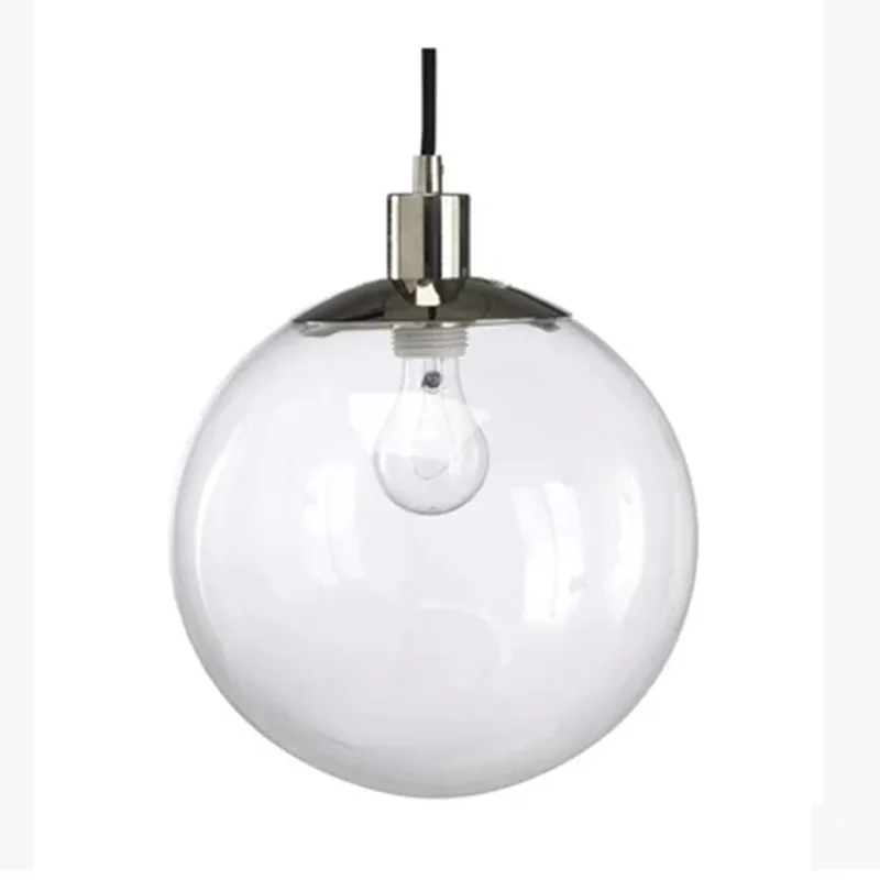 Современная светодиодная Подвесная лампа для кухни минималистичный прозрачный