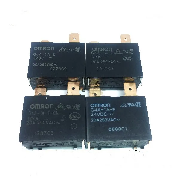 Мощность реле G4A 1A E CN 05VDC 12VDC 24VDC 20A 4PIN|Реле| |