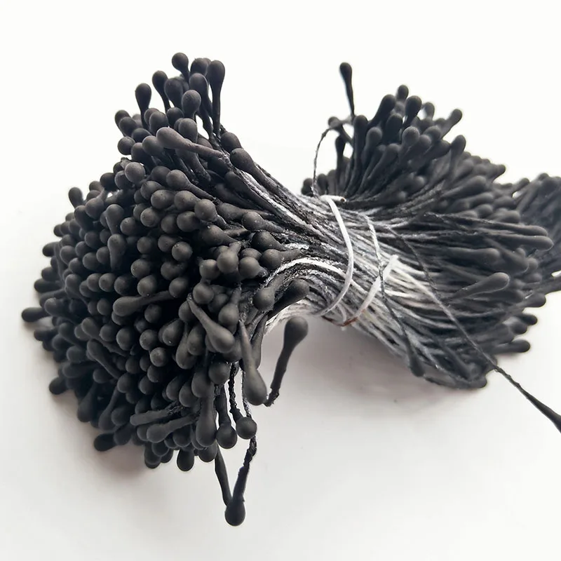 360 PCS Artificial Flower Double Heads Stamen Pearlized For Craft Cards Cakes Decoration Floral DIY Wreath Accessories | Дом и сад