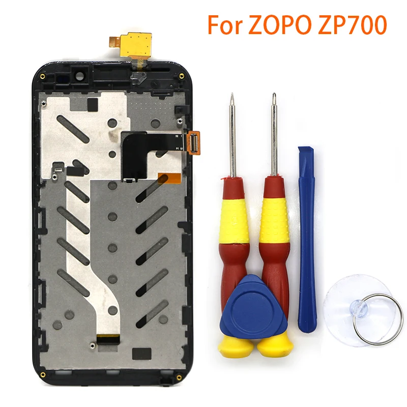 Новый оригинальный сенсорный экран ЖК-дисплей для ZOPO zp700 дигитайзер в сборе с