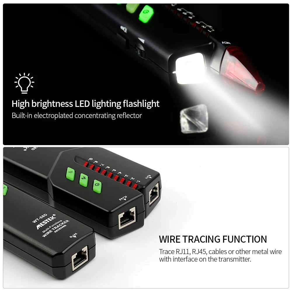 RJ11 RJ45 телефонный провод трекер кабель Finder ручной локатор сетевой тестер линии с