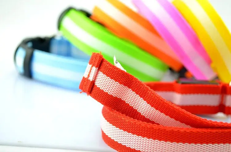 Светодиодный ошейник для собак Honden Halsband с питанием от батареи или USB Перезаряжаемый поводок для собак люминесцентный воротник Перро мигающий A02
