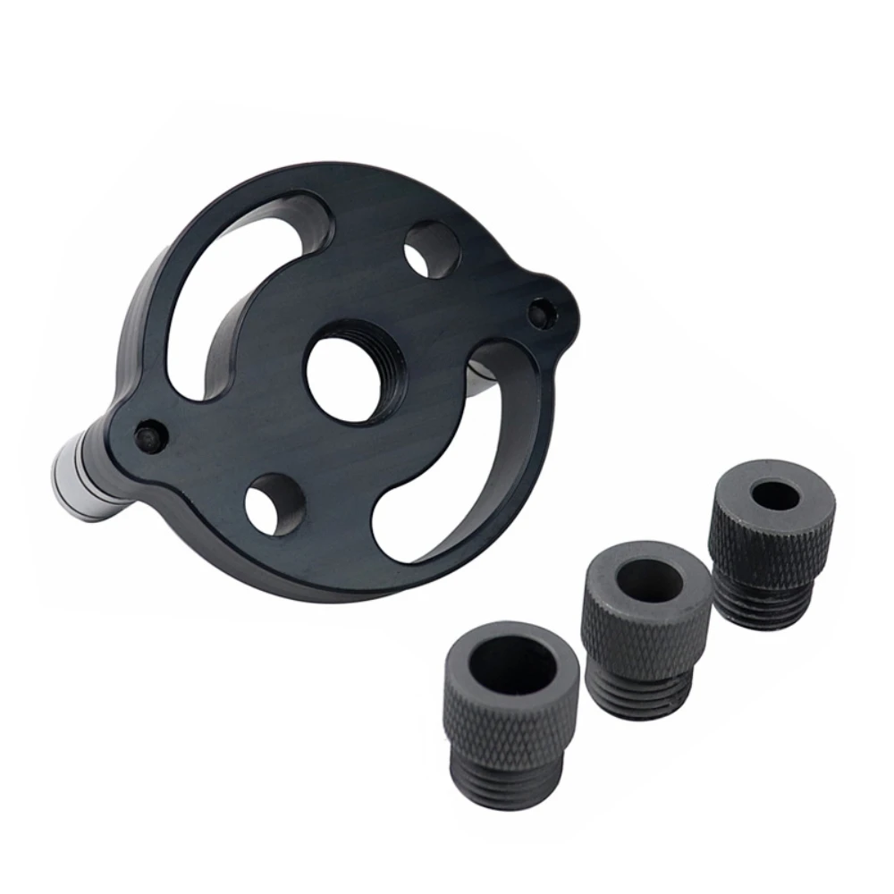 

Vertical Pocket Hole Jig Self-centering Dowelling Drill Guide Kit Hole Puncher Locator Woodworking Tool