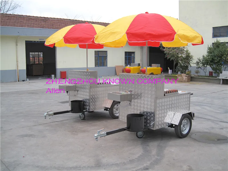 Маленькие хот-доги 120*100*92 см более быстрый трейлер мобильные грузовики Снэк