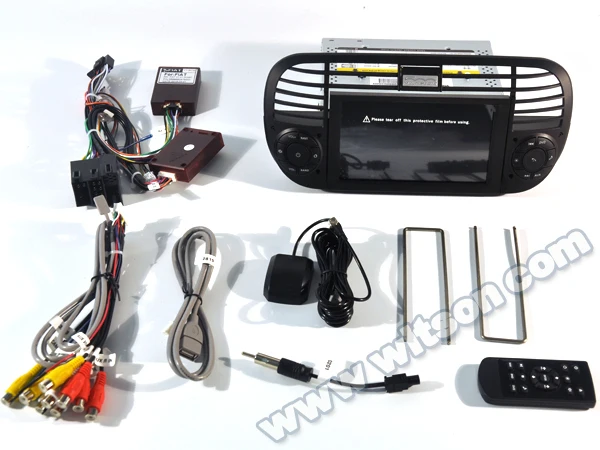 WITSON S300 Восьмиядерный аудио стерео Android 10 0 автомобильный dvd gps плеер для FIAT 500