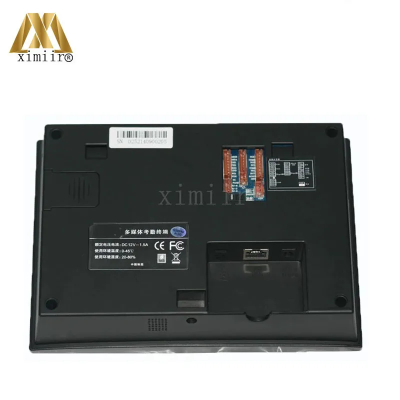 Высокое качество карты посещаемости времени SC800 с 125 кГц RFID и камеры 3 5 дюймов TFT