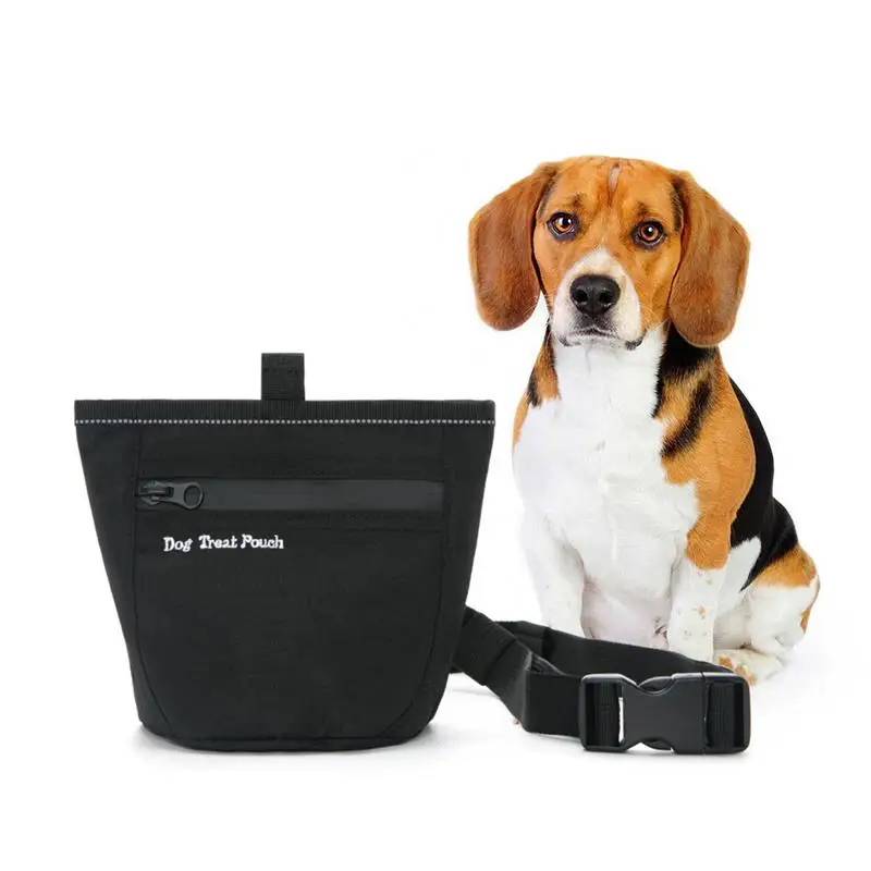 1 шт. сумка для лакомства домашних животных портативная Регулируемая еды