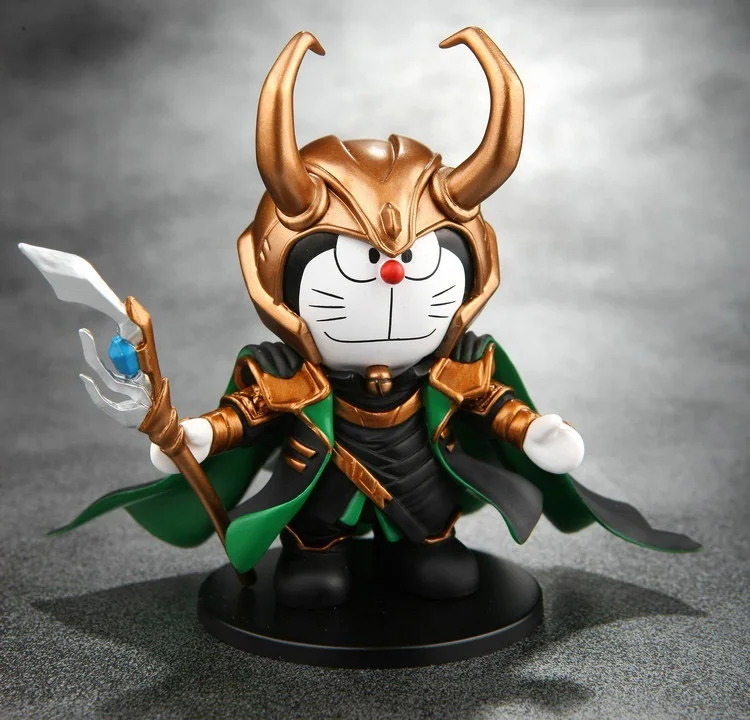Doraemon Anime Cosplay Loki Action Figure Collection Toys For The Christmas Gift Of Free Transport To Retail | Игрушки и хобби