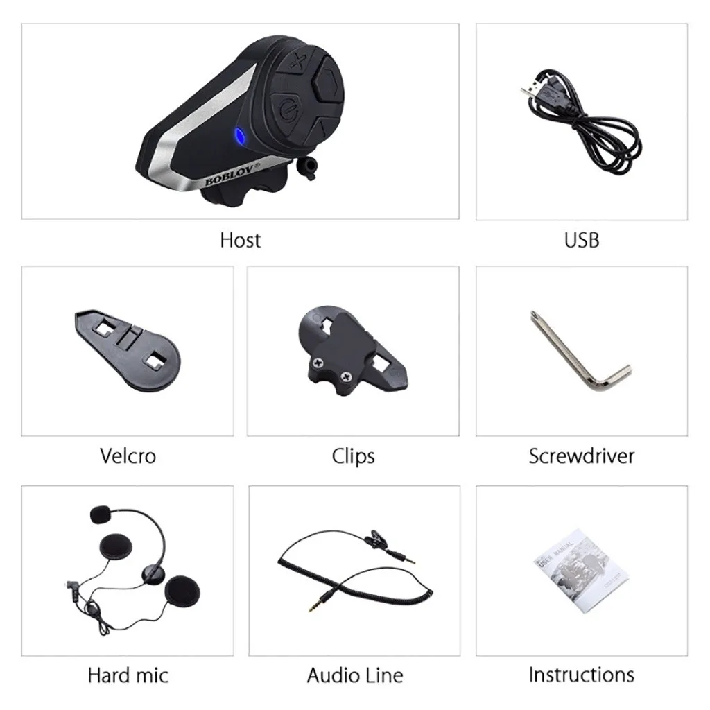 Многофункциональный мотоциклетный шлем Bluetooth беспроводная рация гарнитура