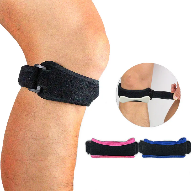 1 шт. Регулируемый наколенник для Надколенника защитный с поясом спортивный