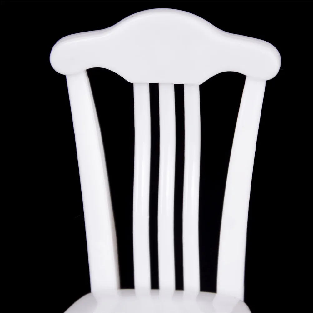 4 шт./лот розовый детский стульчик для кормления стол стул кукольного домика