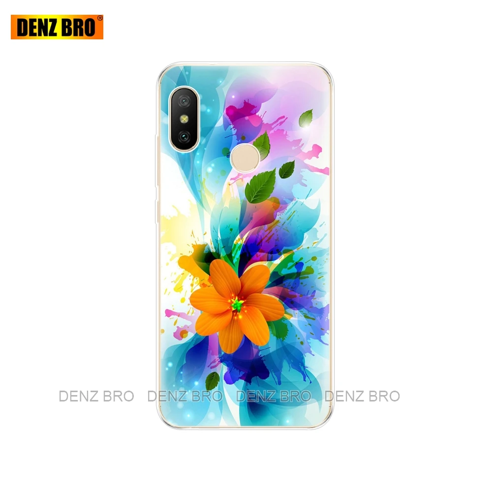 34788 Мягкий силиконовый чехол для телефона для Xiaomi mi A2 LITE, чехол с полной защитой, мягкий ТПУ чехол для телефона, чехол для Xio mi A2 LITE, бампер - Цвет: 34788