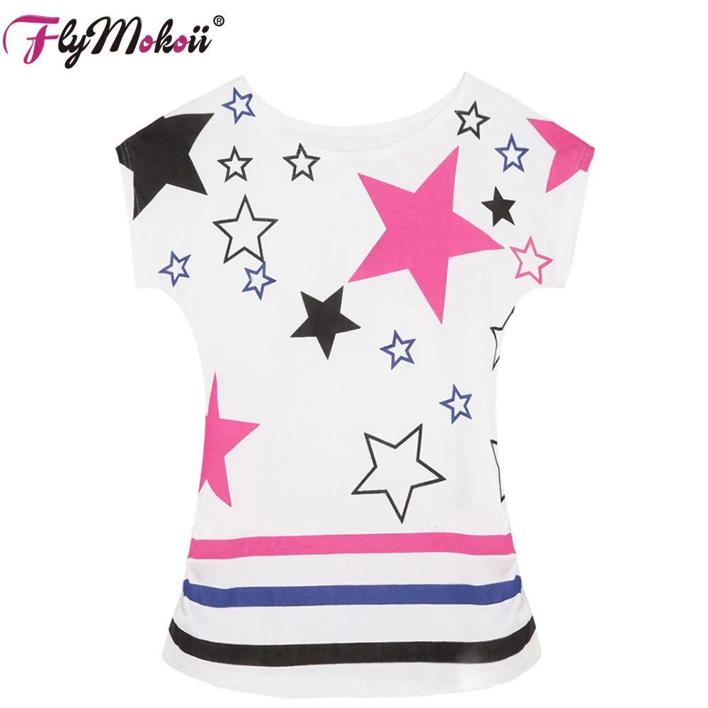 

2019 New Summer Women Casual Vintage Girl Printed T Shirts Cute Loose Cotton Short Sleeve Girl T-Shirts O-Neck Woman Tops Tees