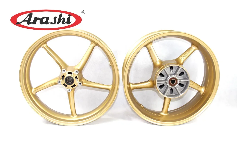 Араши мотоциклов передний задний обод колеса для Triumph Daytona 675 2006 2007 2008 2009 2010 2011 2012