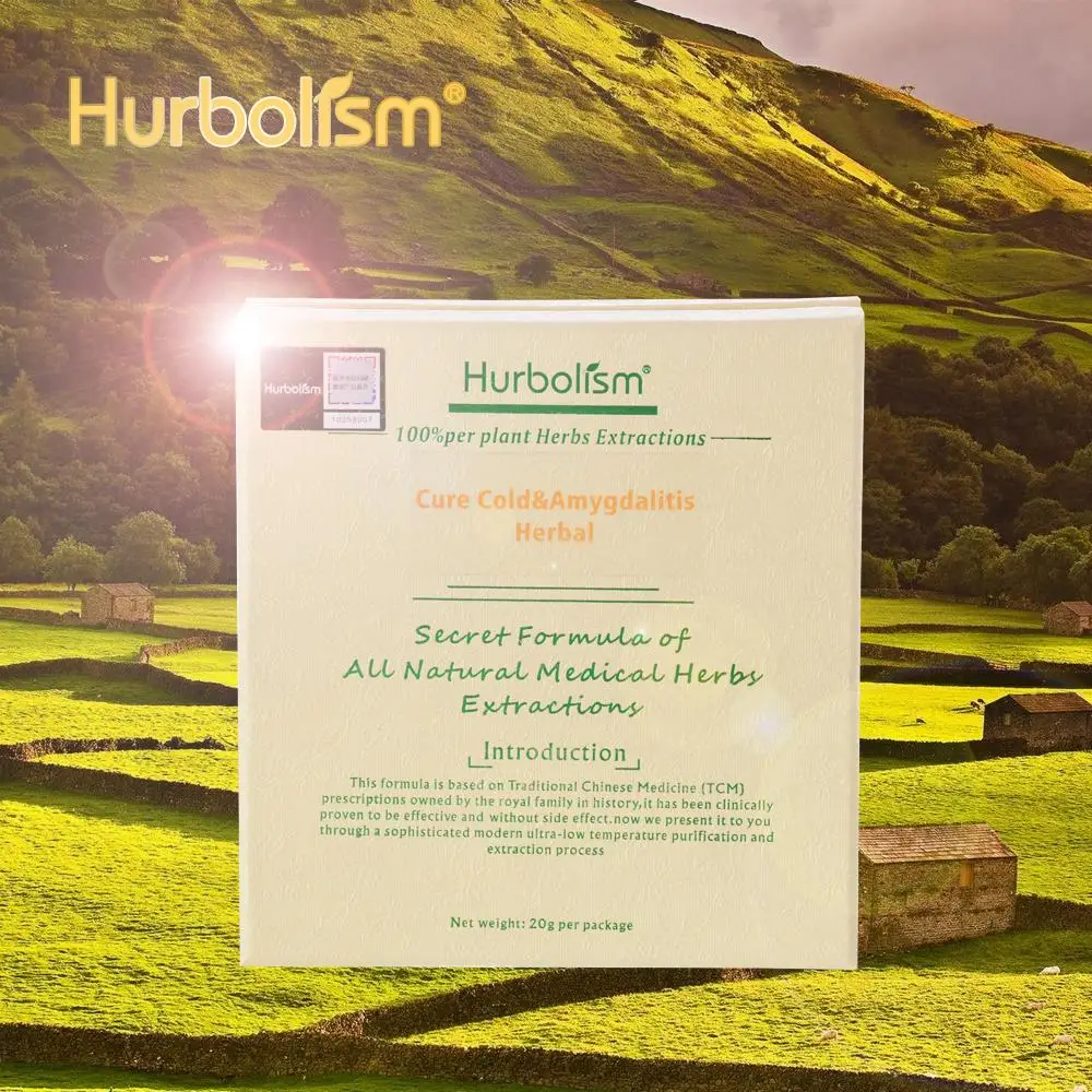Hurbolism yeni güncelleme soğuk algınlığı ve Amygdalitis bitkisel ilaç tozu tedavi soğuk, boğaz ağrısı, ateş, kas ağrısı, durdurma öksürük