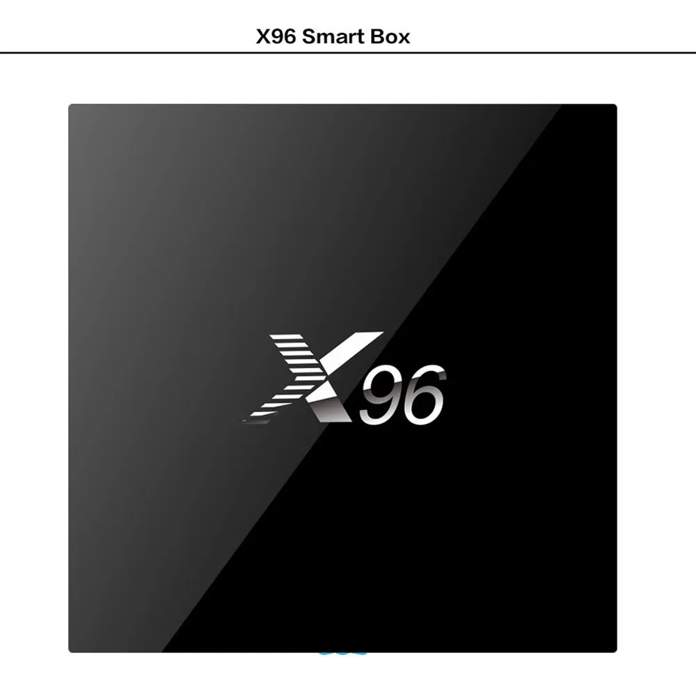 X96 Amlogic S905X 4 ядра Android 6 0 ТВ коробка К 1 ГБ 8 2.4g WiFi HD 2.0A Smart Box Media Player|ТВ-приставки и