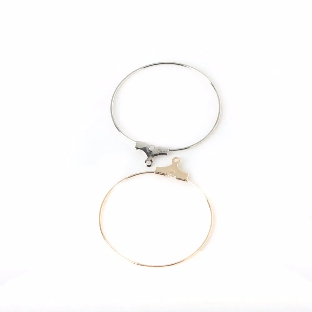 Женские серьги с золотым/родиевым покрытием 10 шт. 30/40 мм|brass bezel|charm cheapbrass guitar |