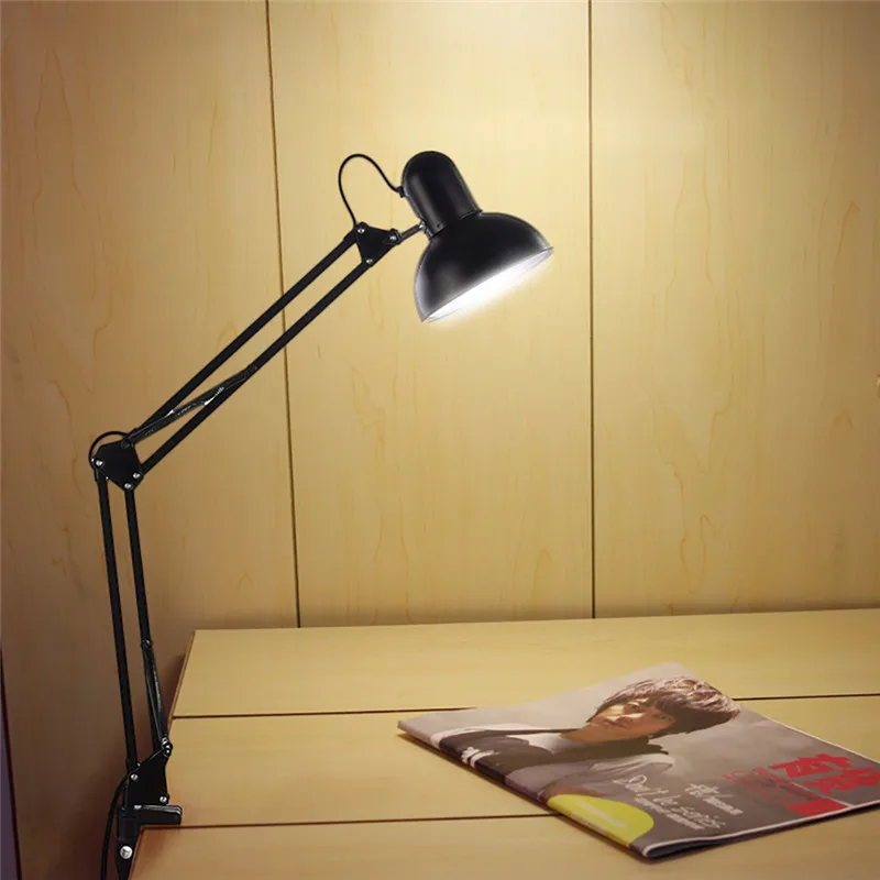 GERUITE настольная лампа Гибкая светодиодная для дома и офиса Светодиодная