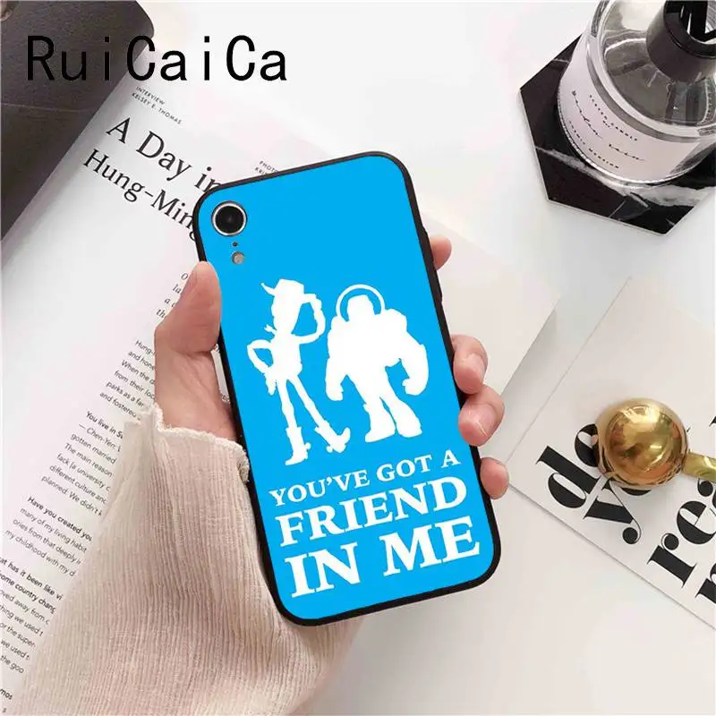 Ruicaica Вуди из Истории игрушек Новый Забавный мультяшный Мягкий силиконовый чехол