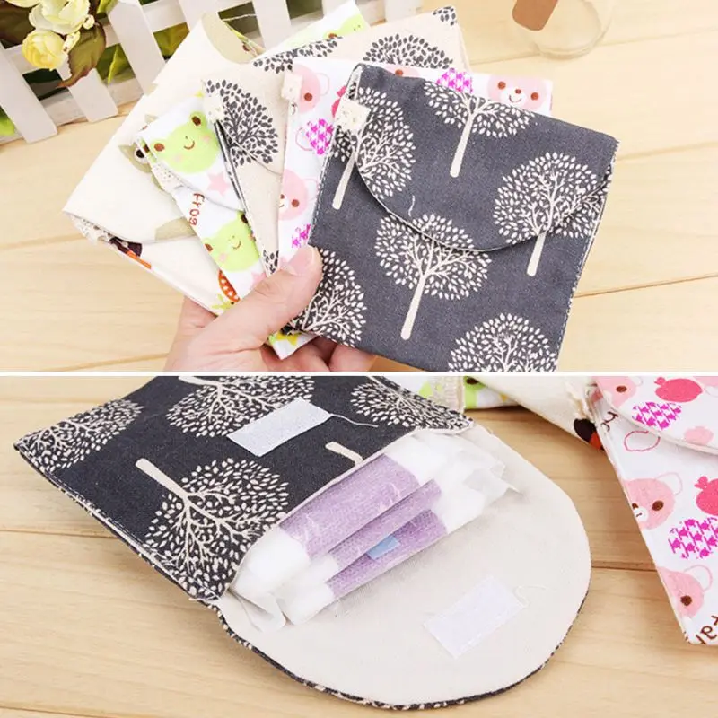 Портативный держатель для гигиенических сумок женщин и девочек органайзер