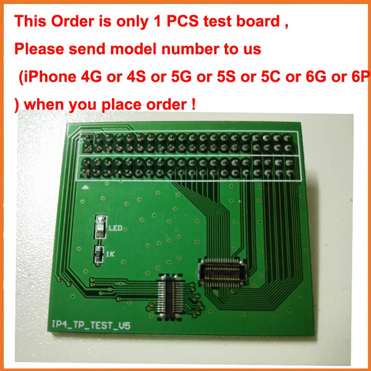 Печатная плата для тестирования ЖК дисплея и дигитайзера сенсорного экрана