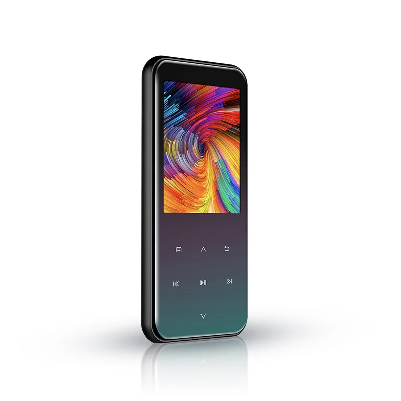 Мини металлический Mp3 плеер встроенный 8G Bluetooth Hifi с динамиком пресс экран Fm радио