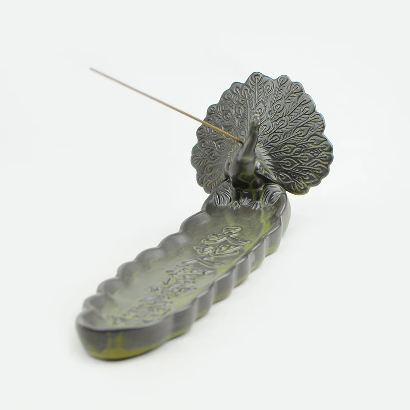 Винтажная керамическая курильница из сандалового дерева подключенная раковина