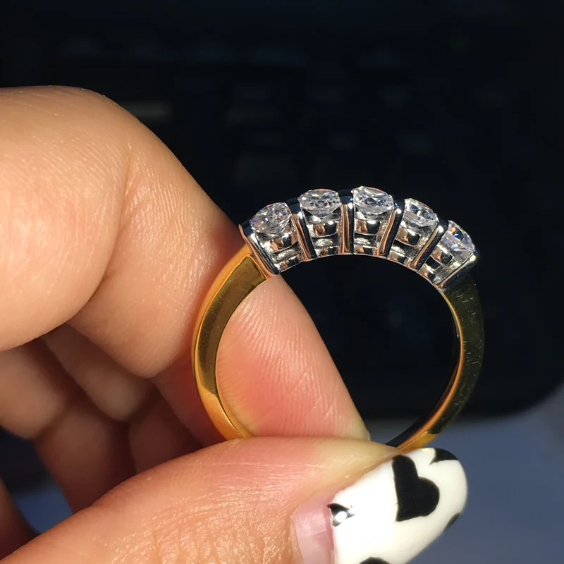 Кольцо женское из серебра 925 пробы с искусственным рисунком|ring for women 925|finger ringband ring