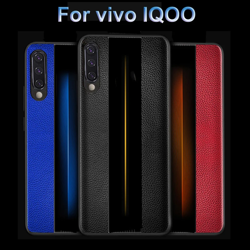Fundas для vivo IQOO чехол 6 41 &quot2 в 1 модный прошитый Стиль защитный IQ OO|Бамперы| |