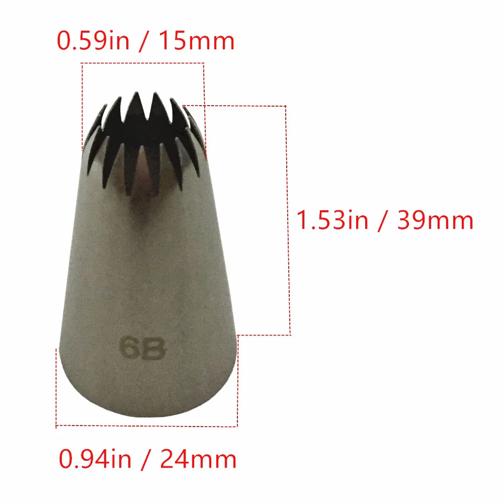 1 шт. кондитерские насадки для крема из нержавеющей стали | Дом и сад