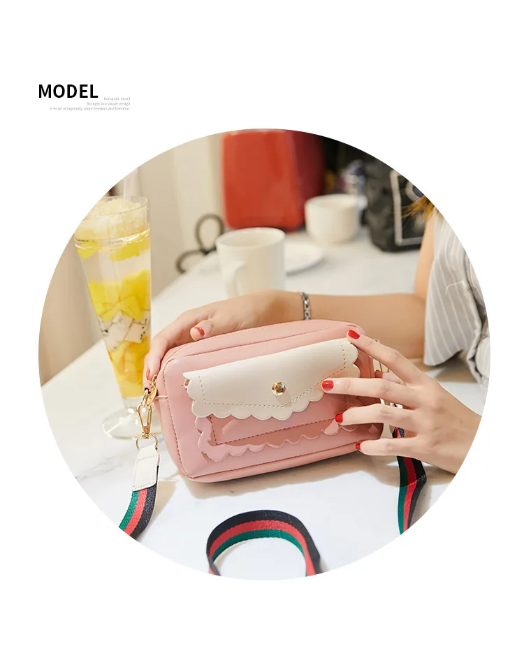 Famous Brand Shoulder Bags for Women Fashion Luxury Camera Bag Female Webbing Messenger Bag for Ladies Girls Crossbody Bags