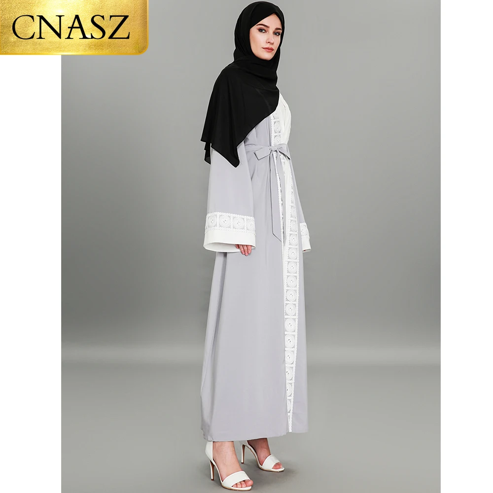 Цветочный кружевной кафтан Марокканское пакистанское платье хиджаб абайя Дубай