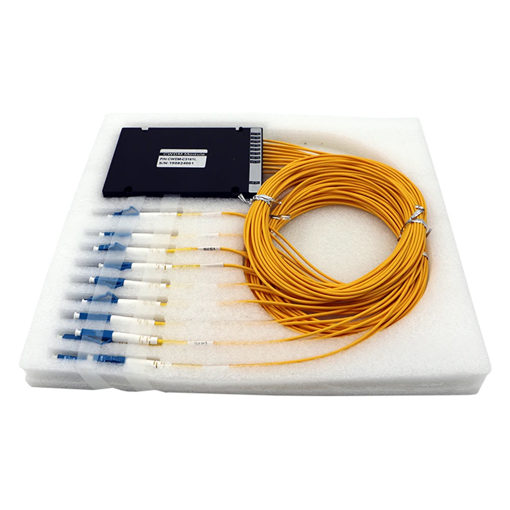 16 канальный волоконно оптический CWDM Mux и Demux 8CH 1260 ~ 1610nm al MUX DEMUX|Оптоволоконное