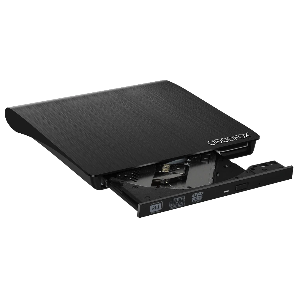 Deepfox Bluray проигрыватель Внешний оптический привод USB 3 0 Blu Ray BD ROM CD/DVD RW рекордер
