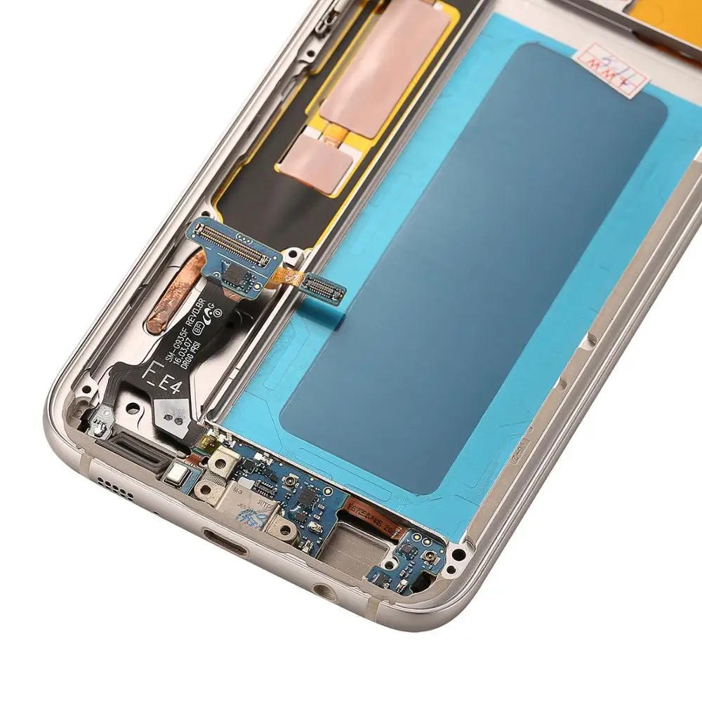 5 шт. запасных &quotLCDs для Samsung Galaxy S7 edge G935 G935F ЖК-дисплей и сенсорный экран дигитайзер