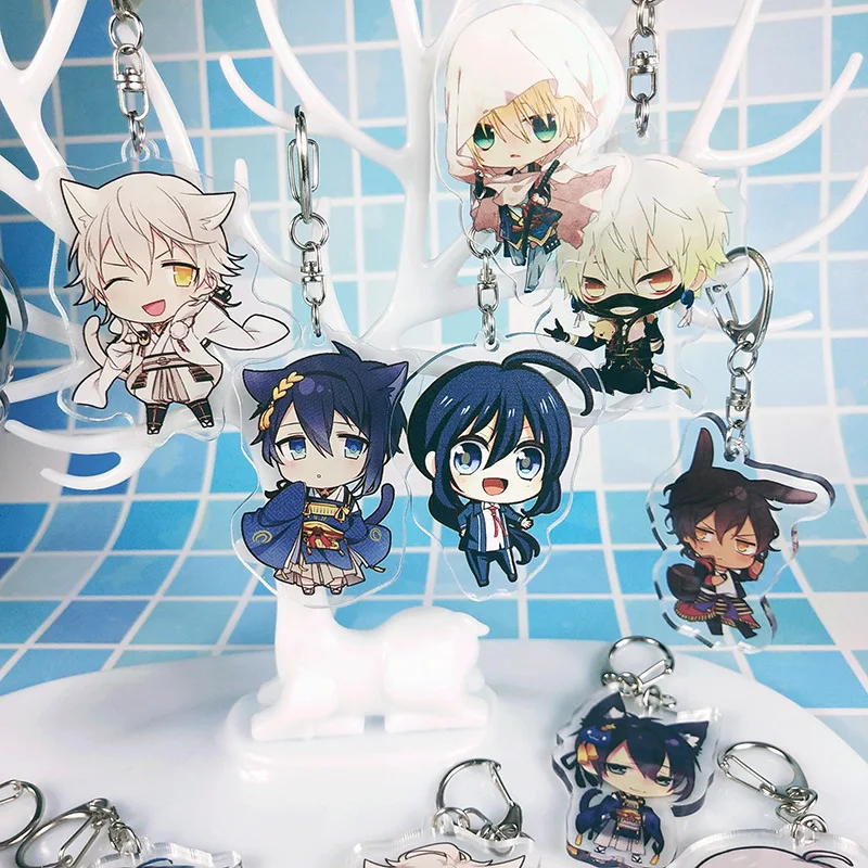 Touken Ranbu онлайн аниме брелок игра Mikatsuki Nakigitsune Foxballl llaveros подарки|Брелоки| |
