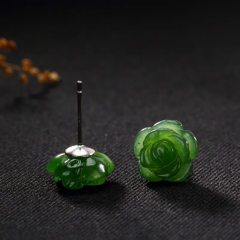 Серьги Brinco Inlay hitian модные серьги с цветком сливы Винтажные 2018 | Украшения и