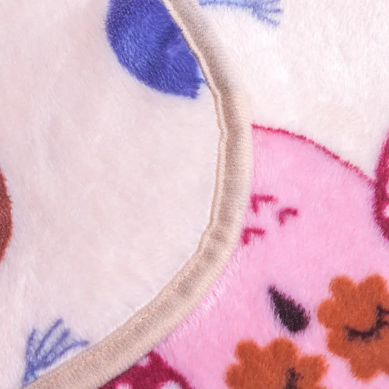 Высококачественное детское одеяло 80x100 см с рисунком из мультфильма Cobertor Bebe