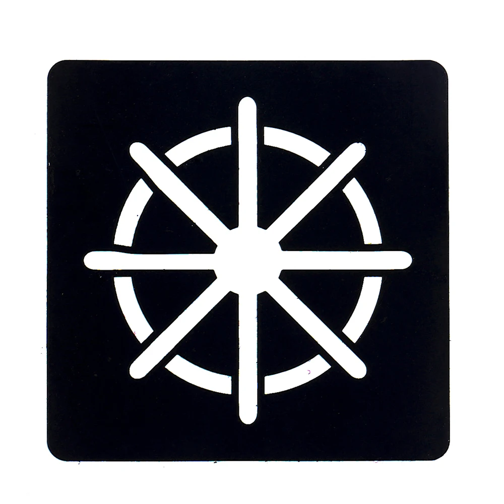 6 листов женский макияж хна трафарет для татуировки цветной рисунок якорь узор на