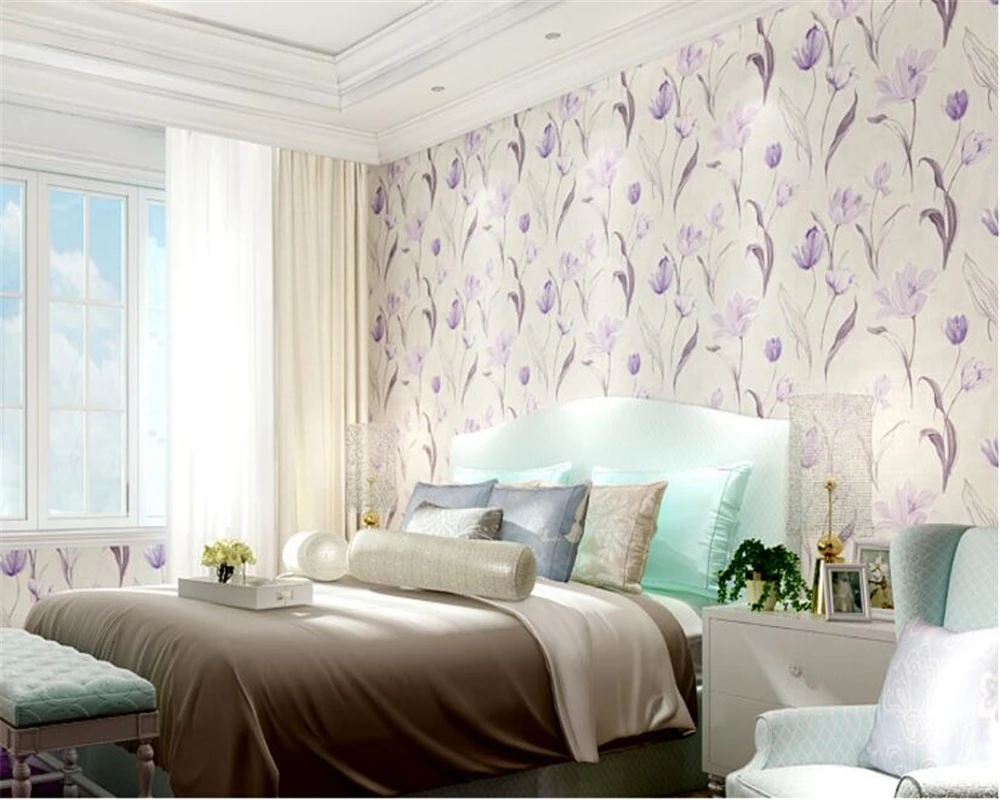 Обои из нетканого материала в стиле ретро современные обои для гостиной спальни