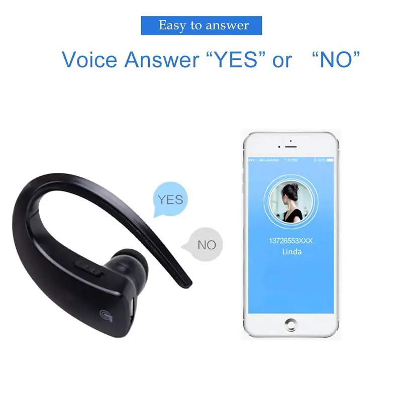 Touch Control Bluetooth Headphone Wireless Earphones Music Headset Hands free Stereo Bass Sound Sport Headphones with Microphone |