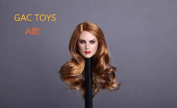 GACTOYS GC005 1/6 Европейская Женская красивая леди голова Лепка для 12 дюймов