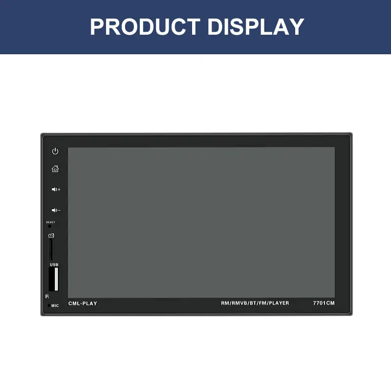 Автомагнитола 2din Andriod Mirror Link Авторадио 7 дюймов сенсорный экран Аудио Стерео Bluetooth Камера заднего вида USB AUX плеер
